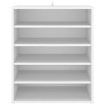 Skoskap Hvit 60X35X70 Cm Konstruert Tre