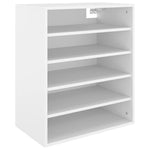 Skoskap Hvit 60X35X70 Cm Konstruert Tre