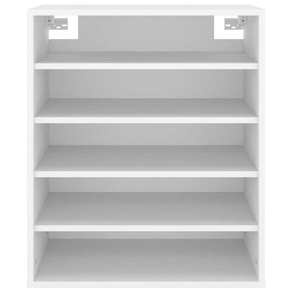 Skoskap Hvit 60X35X70 Cm Konstruert Tre