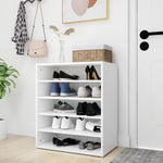Skoskap Hvit 60X35X70 Cm Konstruert Tre