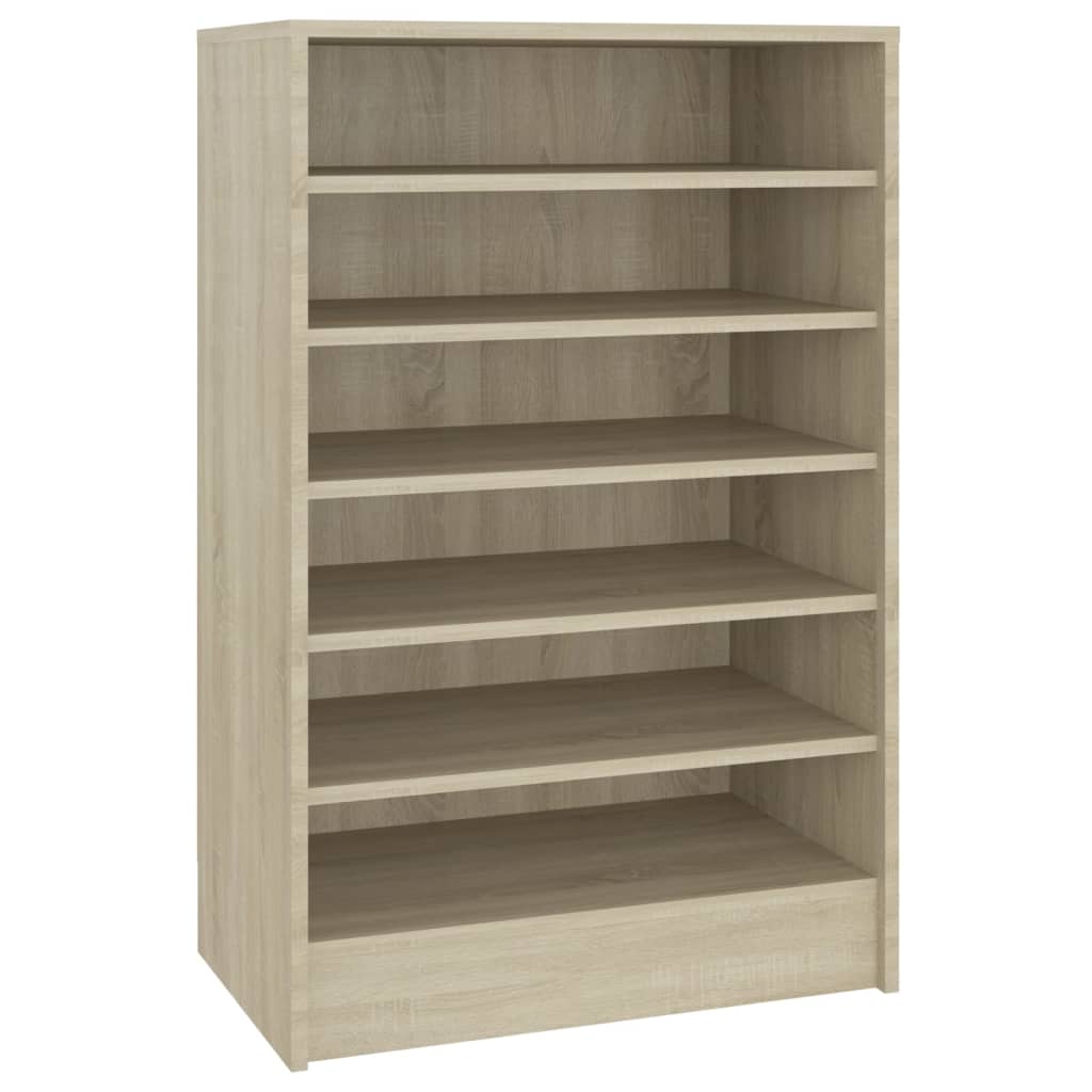 Skoskap Sonoma Eik 60X35X92 Cm Konstruert Tre