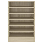 Skoskap Sonoma Eik 60X35X92 Cm Konstruert Tre