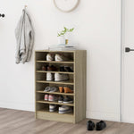 Skoskap Sonoma Eik 60X35X92 Cm Konstruert Tre
