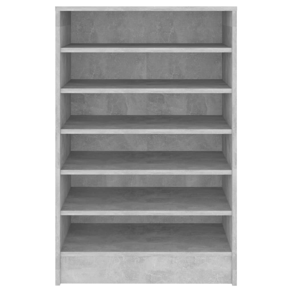 Skoskap Betonggrå 60X35X92 Cm Konstruert Tre