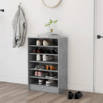 Skoskap Betonggrå 60X35X92 Cm Konstruert Tre