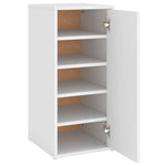 Skoskap Hvit 32X35X70 Cm Konstruert Tre