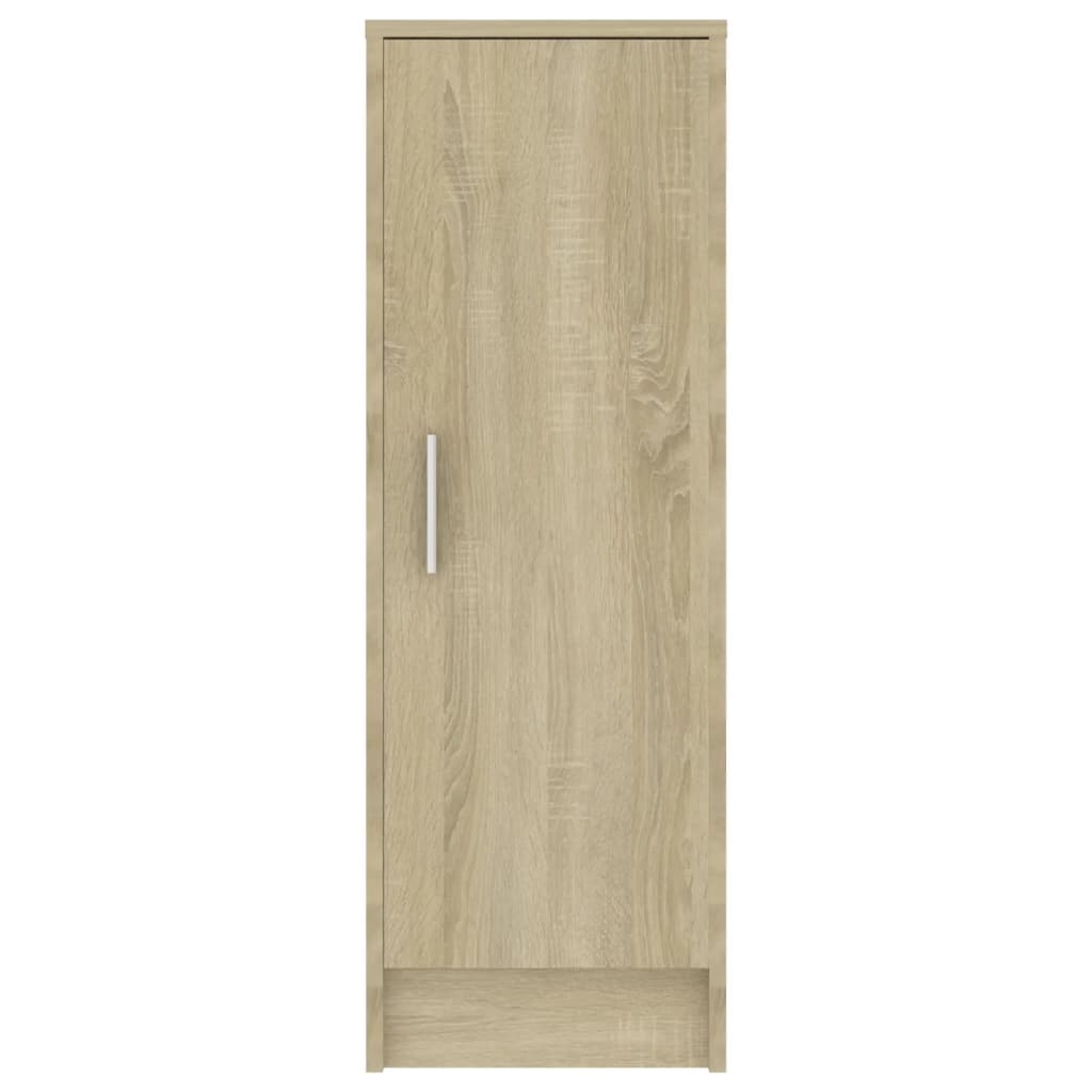 Skoskap Sonoma Eik 32X35X92 Cm Konstruert Tre