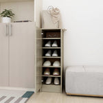 Skoskap Sonoma Eik 32X35X92 Cm Konstruert Tre