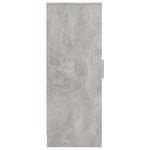 Skoskap Betonggrå 32X35X92 Cm Konstruert Tre