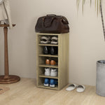Skoskap Sonoma Eik 31,5X35X70 Cm Konstruert Tre