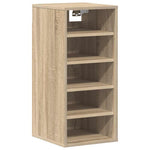Skoskap Sonoma Eik 31,5X35X70 Cm Konstruert Tre
