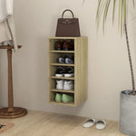 Skoskap Sonoma Eik 31,5X35X70 Cm Konstruert Tre
