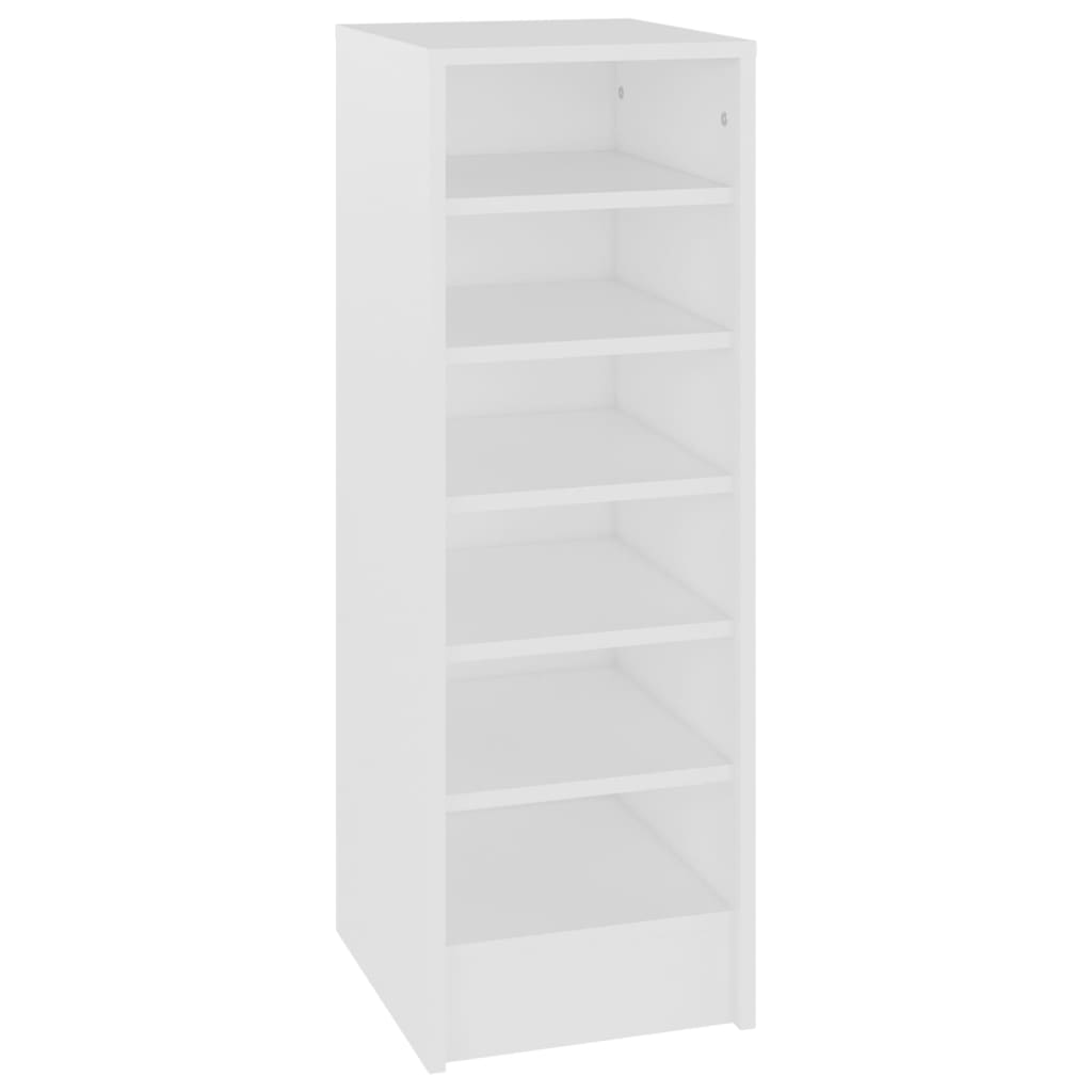 Skoskap Hvit 31,5X35X90 Cm Konstruert Tre