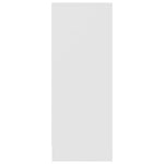 Skoskap Hvit 31,5X35X90 Cm Konstruert Tre