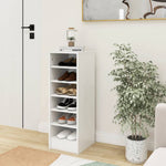 Skoskap Hvit 31,5X35X90 Cm Konstruert Tre