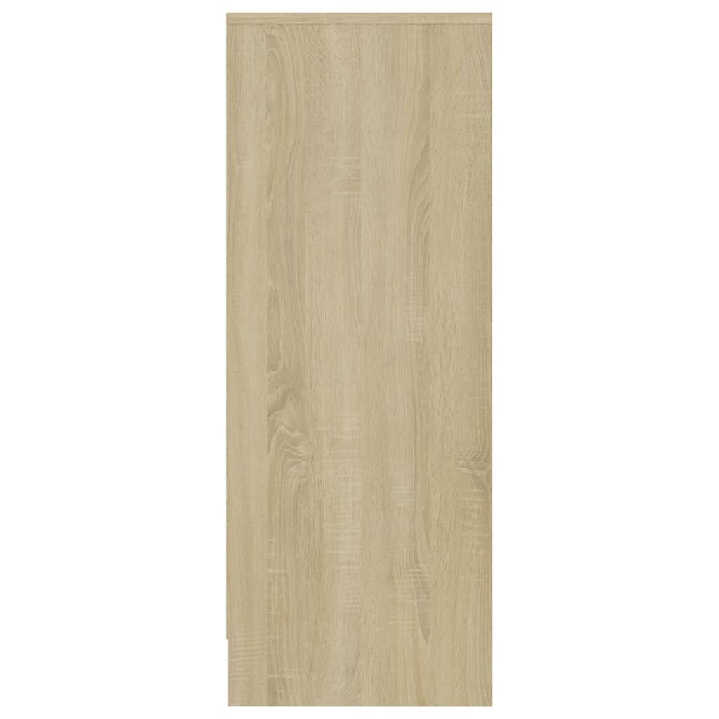 Skoskap Sonoma Eik 31,5X35X90 Cm Konstruert Tre