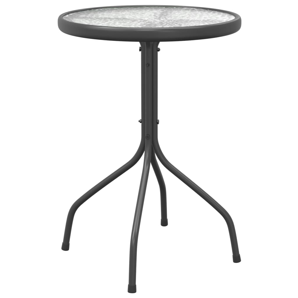 Hagebord Ø50X71 Cm Stål Antrasitt
