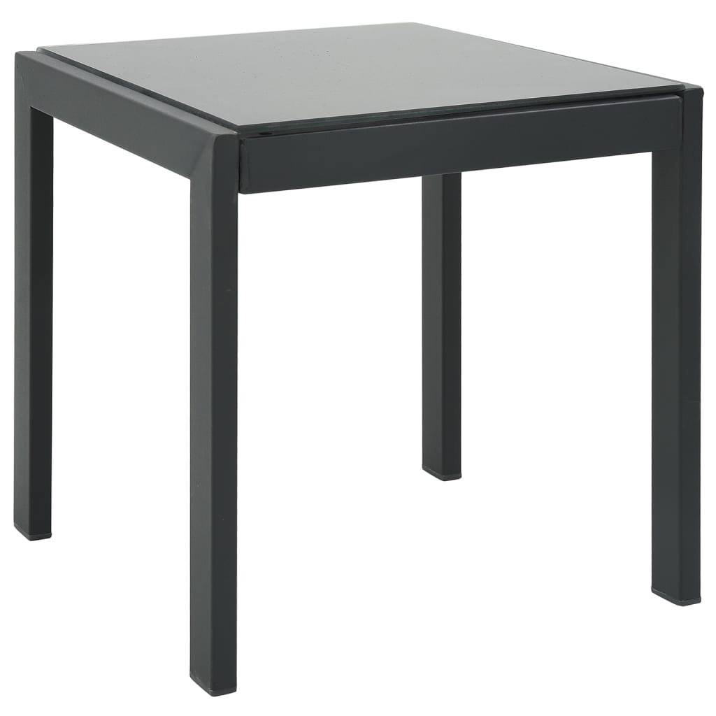 Solsenger 2 Stk Med Bord Textilene Og Stål