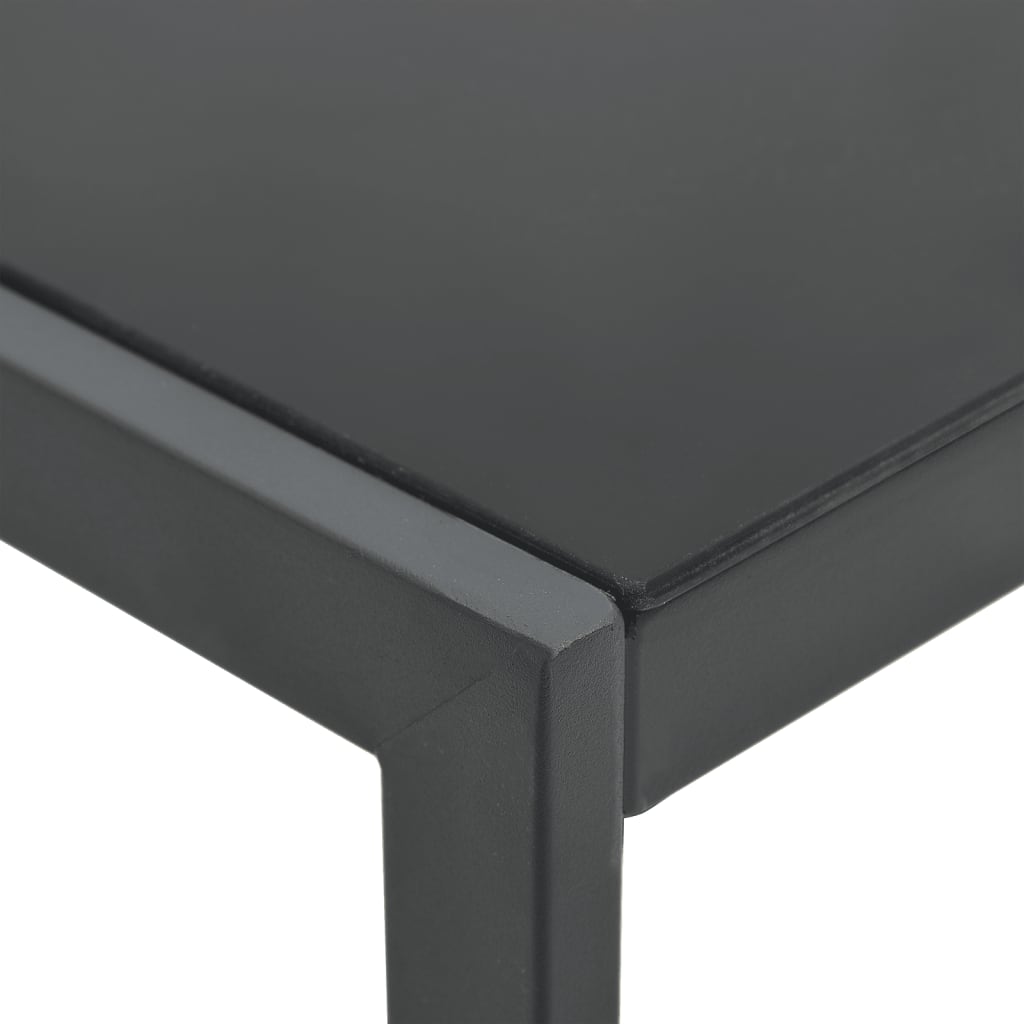 Solsenger 2 Stk Med Bord Textilene Og Stål
