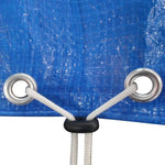 Bassengtrekk 2 Stk Pe Rund 460 Cm 90 G/M²