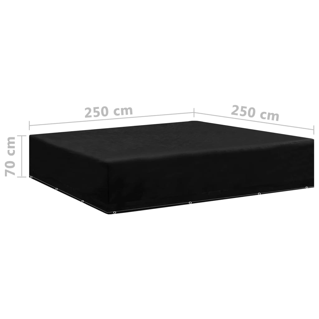Hagemøbeltrekk 2 Stk 12 Majler 250X250X70 Cm