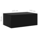 Hagemøbeltrekk 2 Stk 7 Maljer 225X143X90Cm
