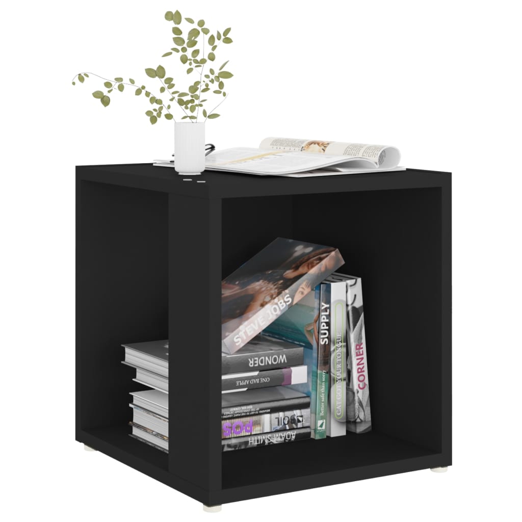 Sidebord Svart 33X33X34,5 Cm Konstruert Tre