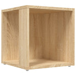 Sidebord Sonoma Eik 33X33X34,5 Cm Konstruert Tre