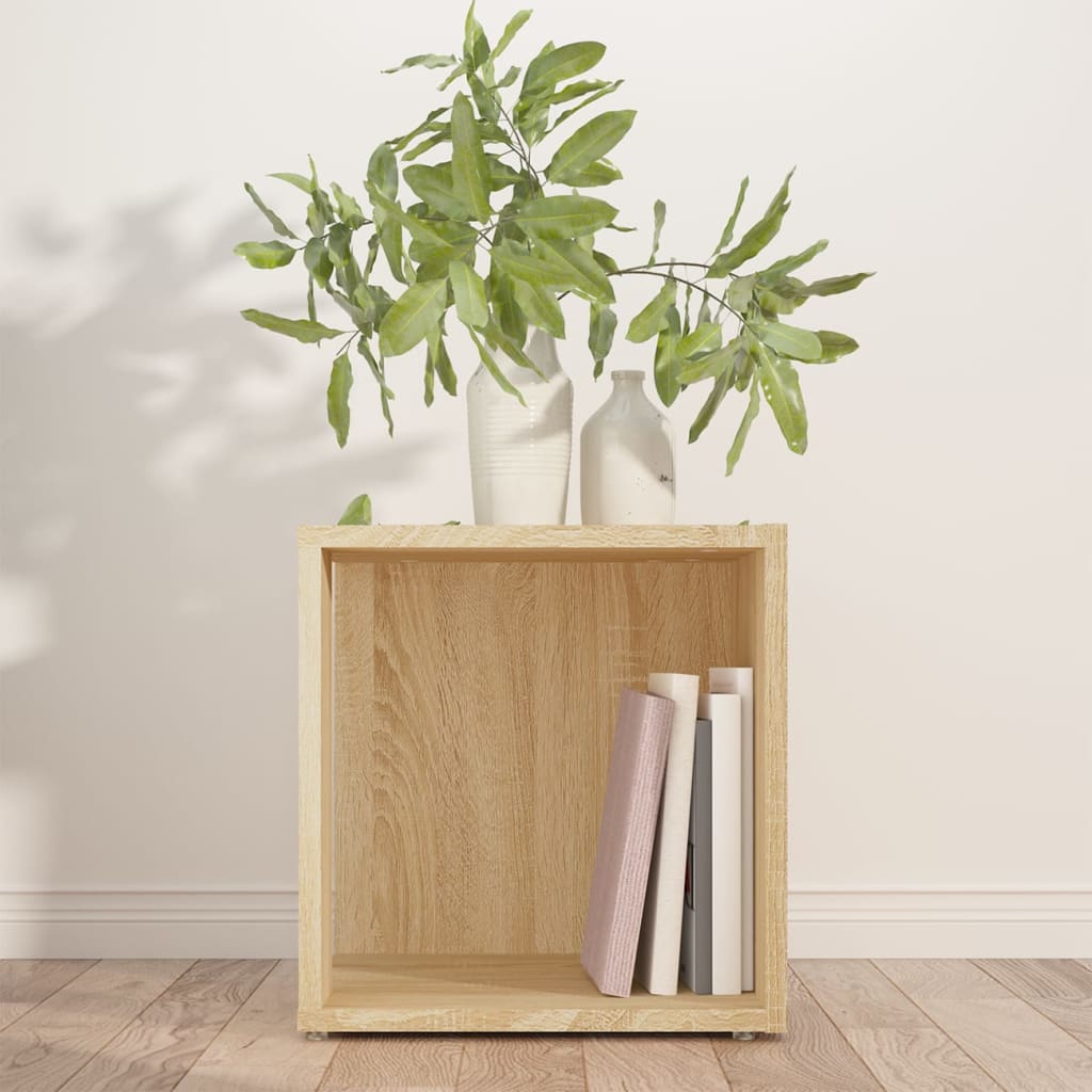 Sidebord Sonoma Eik 33X33X34,5 Cm Konstruert Tre