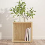 Sidebord Sonoma Eik 33X33X34,5 Cm Konstruert Tre