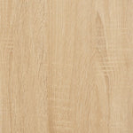 Sidebord Sonoma Eik 33X33X34,5 Cm Konstruert Tre