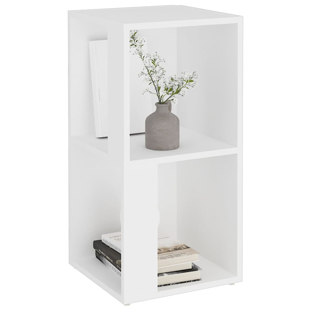 Hjørneskap Hvit 33X33X67 Cm Konstruert Tre