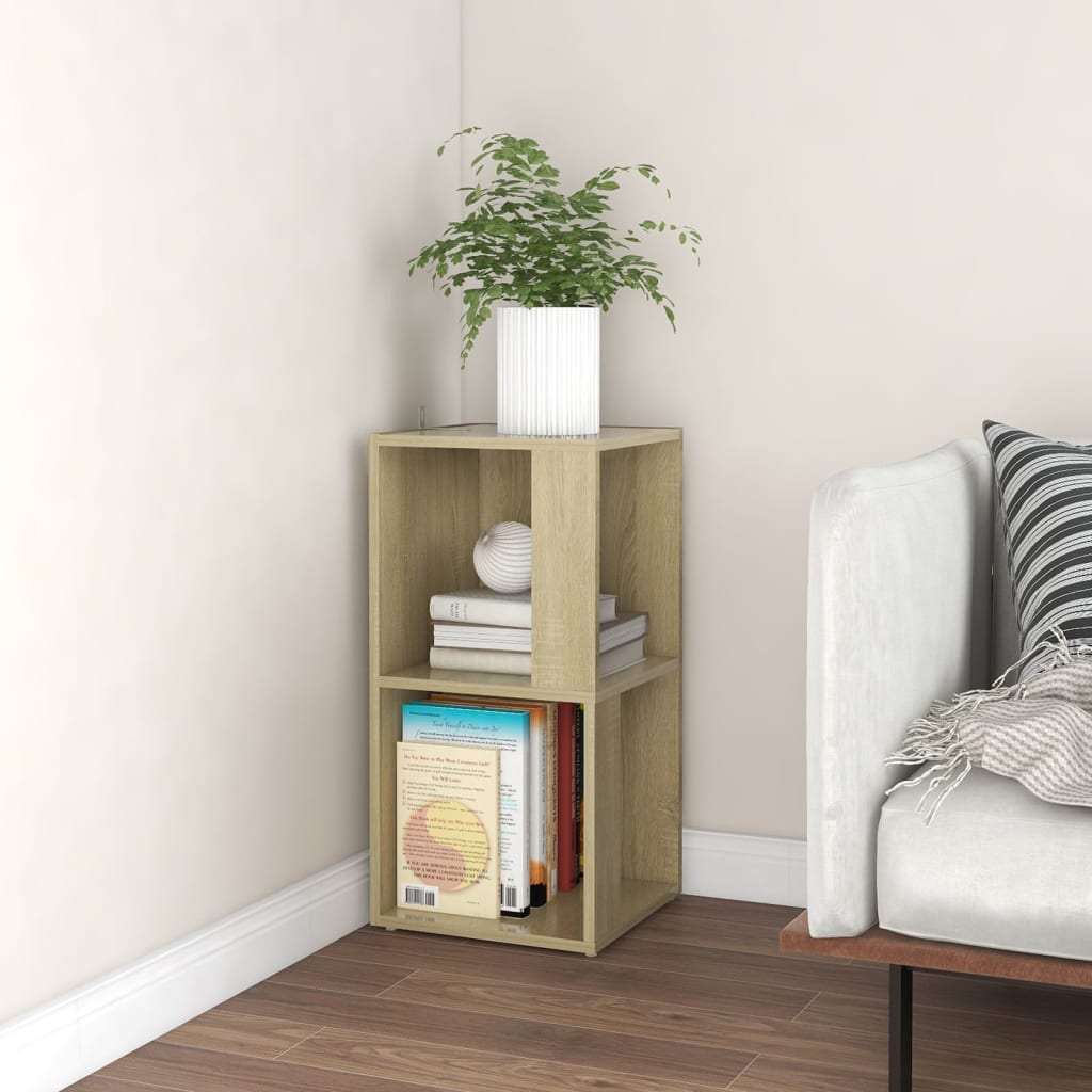 Hjørneskap Sonoma Eik 33X33X67 Cm Konstruert Tre