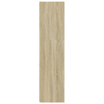 Hjørneskap Sonoma Eik 33X33X132 Cm Konstruert Tre