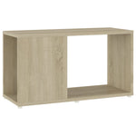 Tv-Benk Sonoma Eik 60X24X32 Cm Konstruert Tre