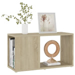 Tv-Benk Sonoma Eik 60X24X32 Cm Konstruert Tre