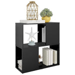 Bokhylle Svart 60X24X63 Cm Konstruert Tre