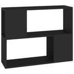 Tv-Benk Svart 80X24X63 Cm Konstruert Tre
