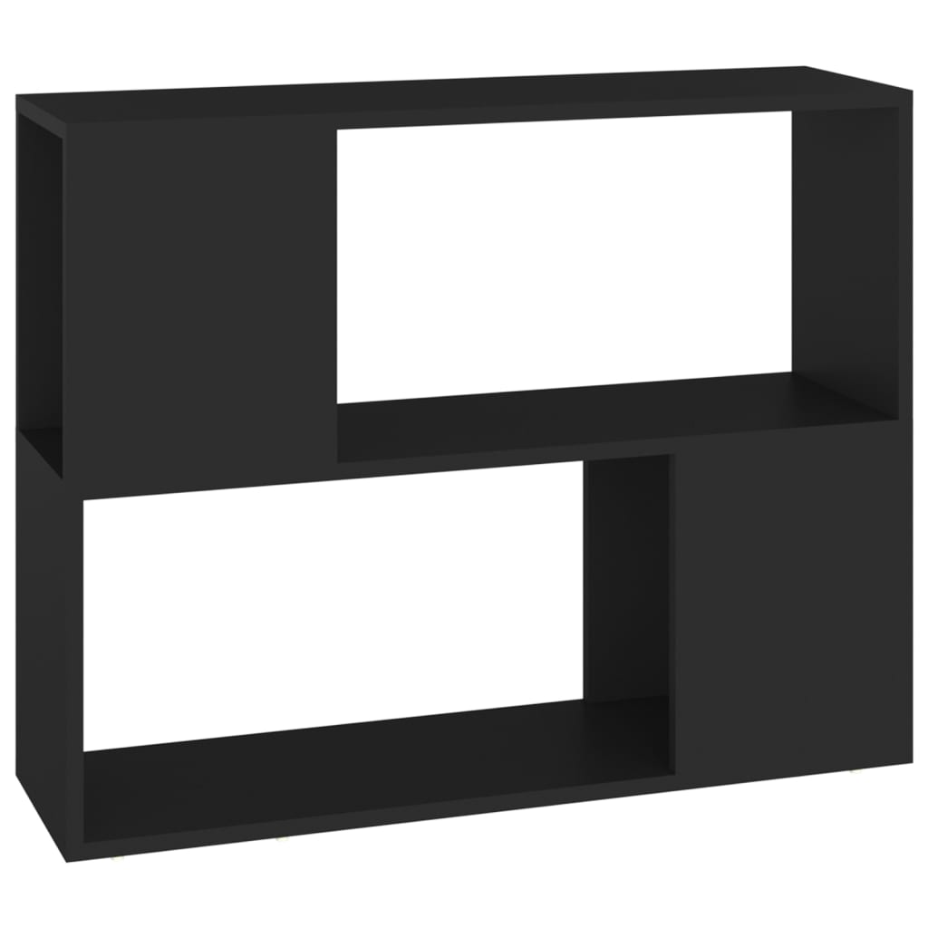 Tv-Benk Svart 80X24X63 Cm Konstruert Tre