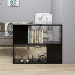 Tv-Benk Svart 80X24X63 Cm Konstruert Tre