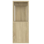 Tv-Benk Sonoma Eik 80X24X63 Cm Konstruert Tre