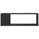 Tv-Benk Svart 100X24X32 Cm Konstruert Tre