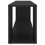 Tv-Benk Svart 100X24X32 Cm Konstruert Tre