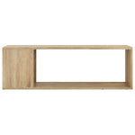 Tv-Benk Sonoma Eik 100X24X32 Cm Konstruert Tre