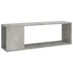 Tv-Benk Betonggrå 100X24X32 Cm Konstruert Tre