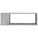Tv-Benk Betonggrå 100X24X32 Cm Konstruert Tre