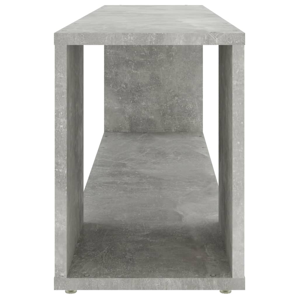 Tv-Benk Betonggrå 100X24X32 Cm Konstruert Tre