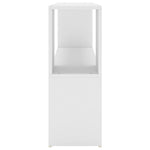 Bokhylle Hvit 100X24X63 Cm Konstruert Tre