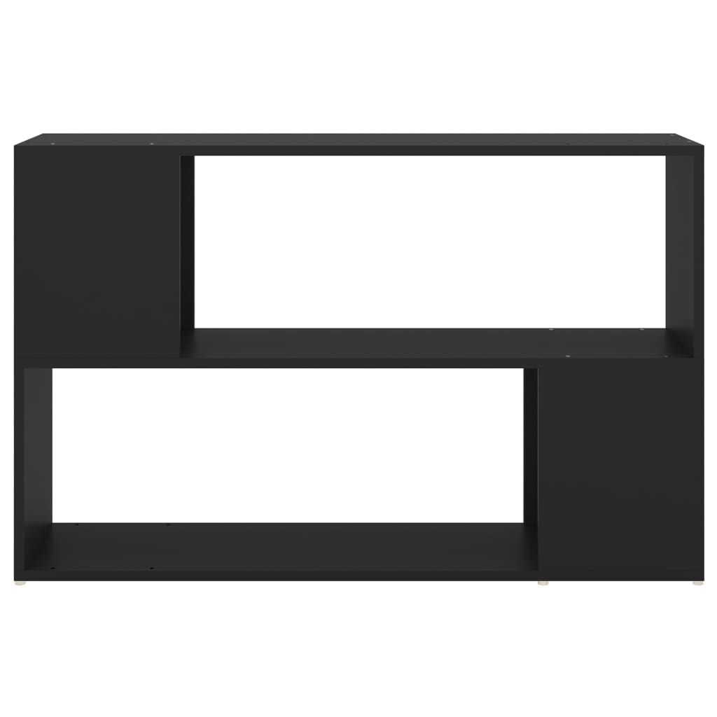Bokhylle Svart 100X24X63 Cm Konstruert Tre