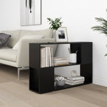 Bokhylle Svart 100X24X63 Cm Konstruert Tre